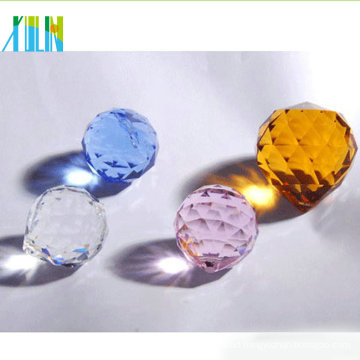 Most popular superior quality machine cut glass crystal ball for chandelier